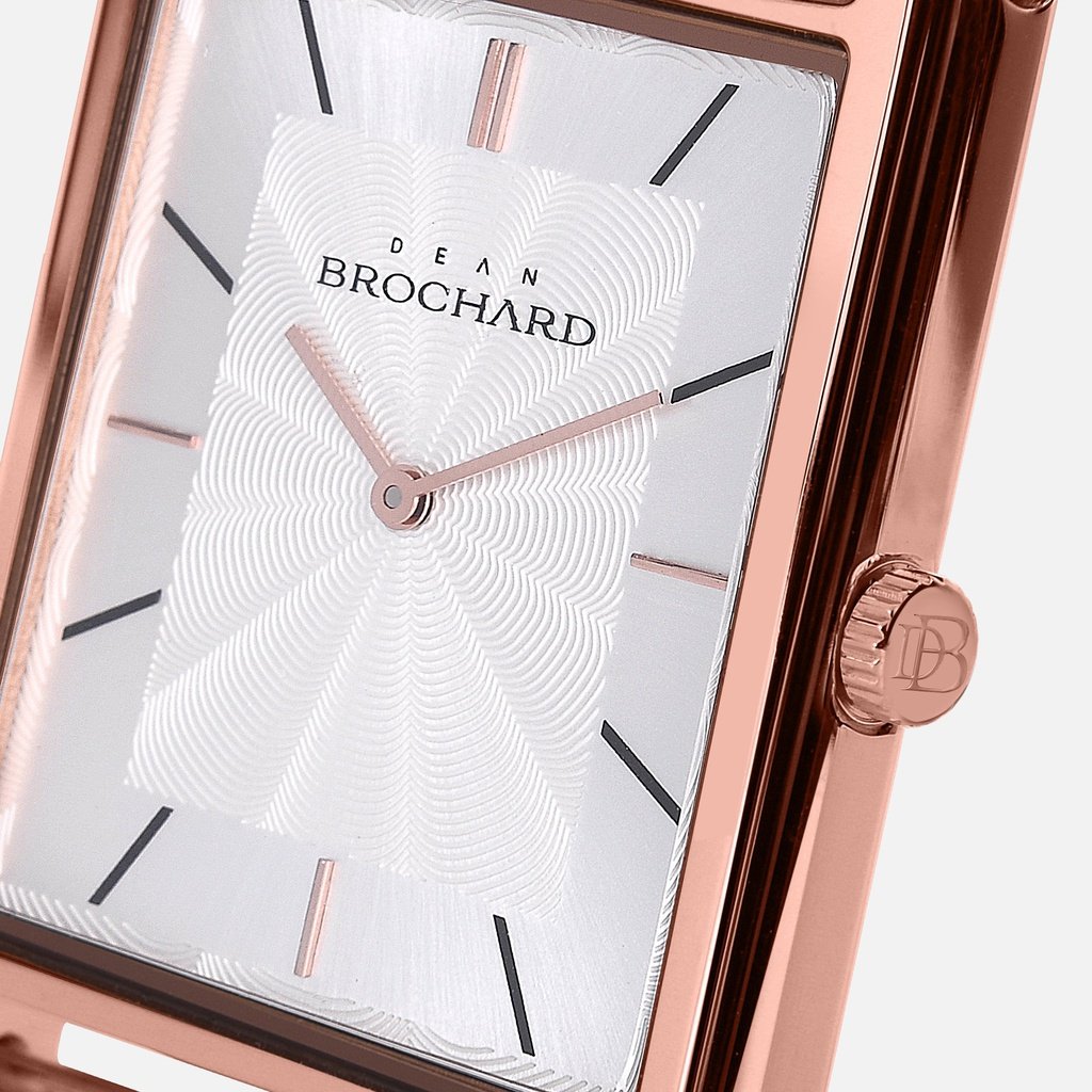 Dean Brochard, Legende Rose Gold 36mm With Tentant Strap - Image 4