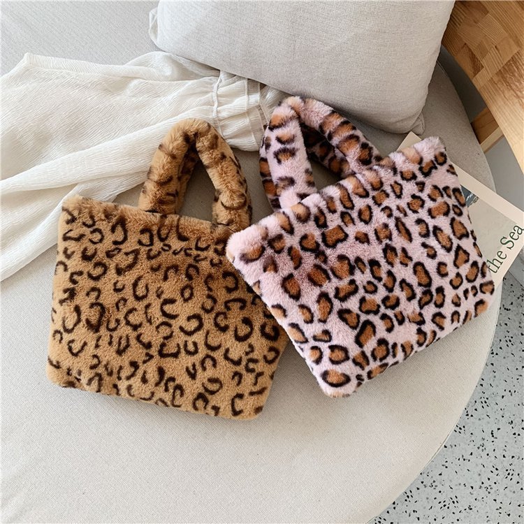 Leopard Tote Chain Shoulder Crossbody Bag - Image 8
