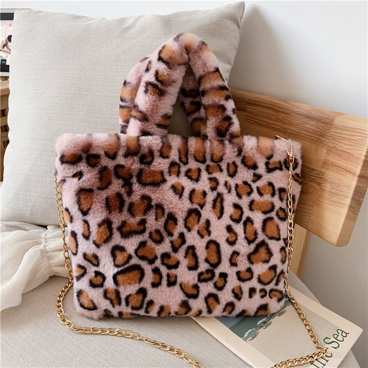 Leopard Tote Chain Shoulder Crossbody Bag - Image 28