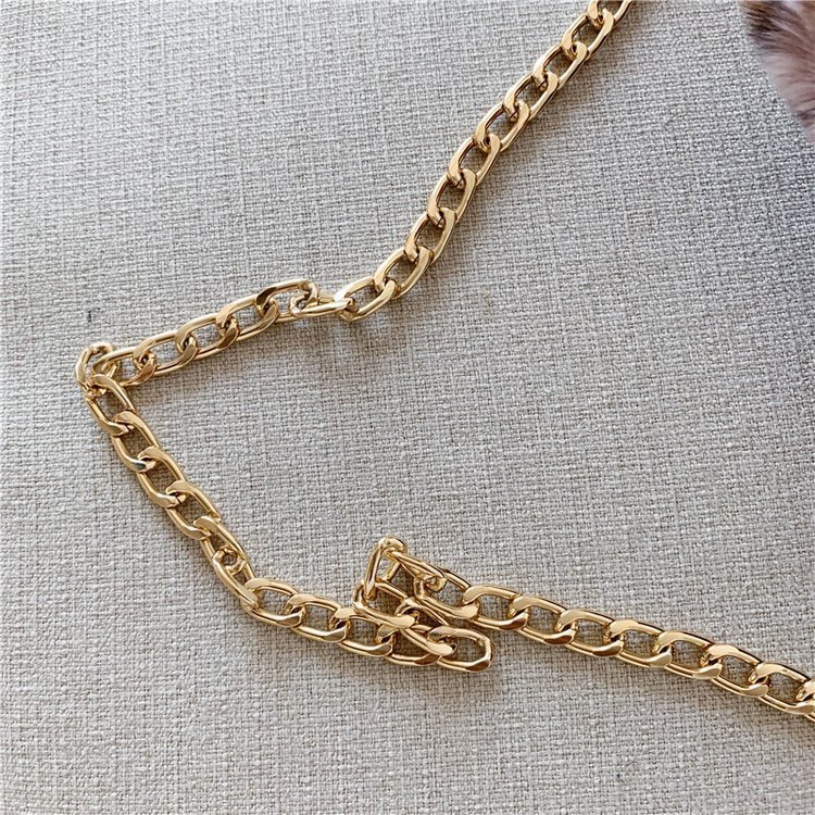 Leopard Tote Chain Shoulder Crossbody Bag - Image 4