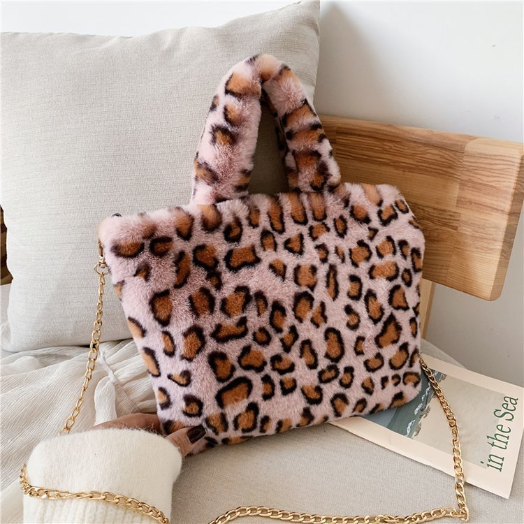 Leopard Tote Chain Shoulder Crossbody Bag - Image 33