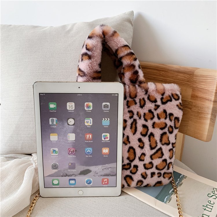 Leopard Tote Chain Shoulder Crossbody Bag - Image 46