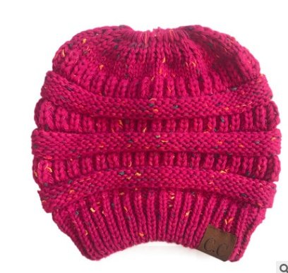Women's Girl Stretch Knit Hat - Image 23