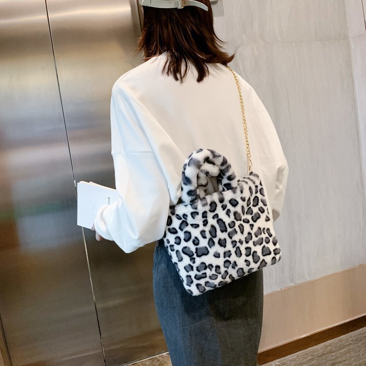 Leopard Tote Chain Shoulder Crossbody Bag - Image 61