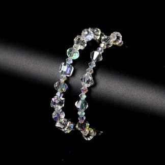 Square Crystal Stone Bracelet Shine AB Color Exquisite Luxury Fashion Bracelet Jewelry