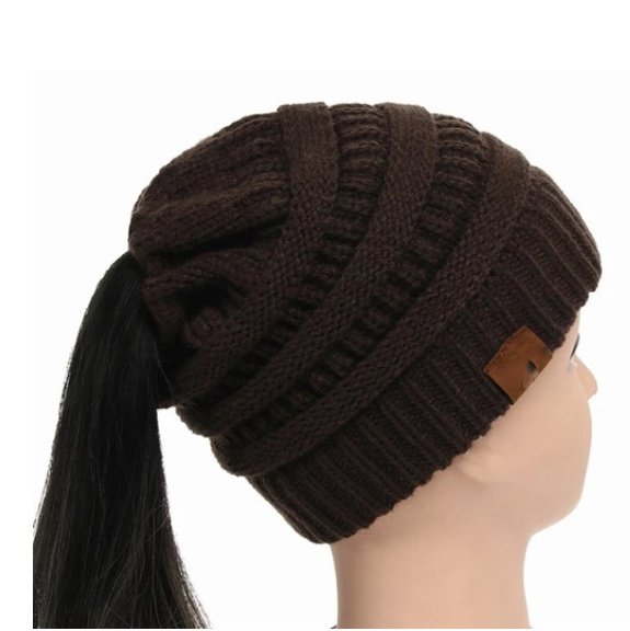Women's Girl Stretch Knit Hat - Image 31