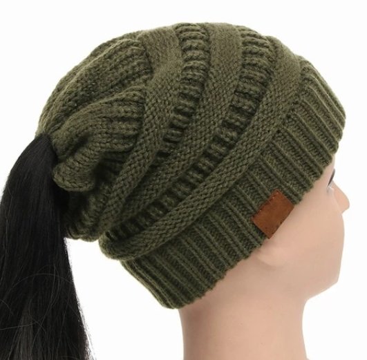 Women's Girl Stretch Knit Hat - Image 32