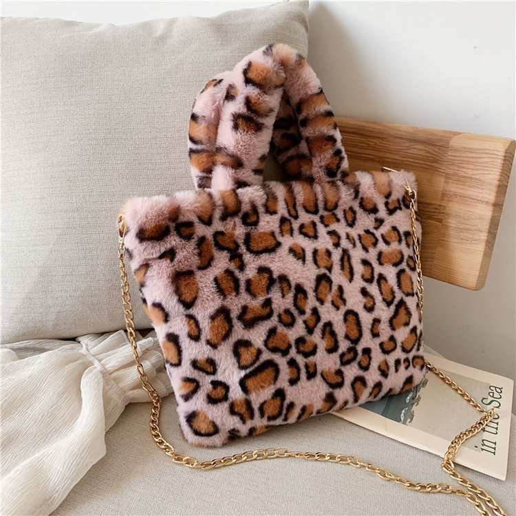 Leopard Tote Chain Shoulder Crossbody Bag - Image 68