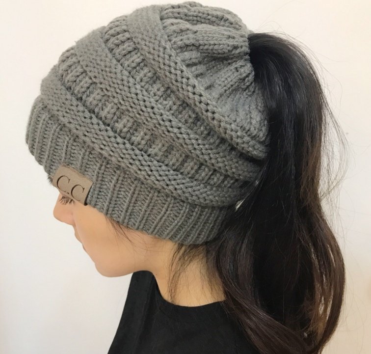 Women's Girl Stretch Knit Hat - Image 12