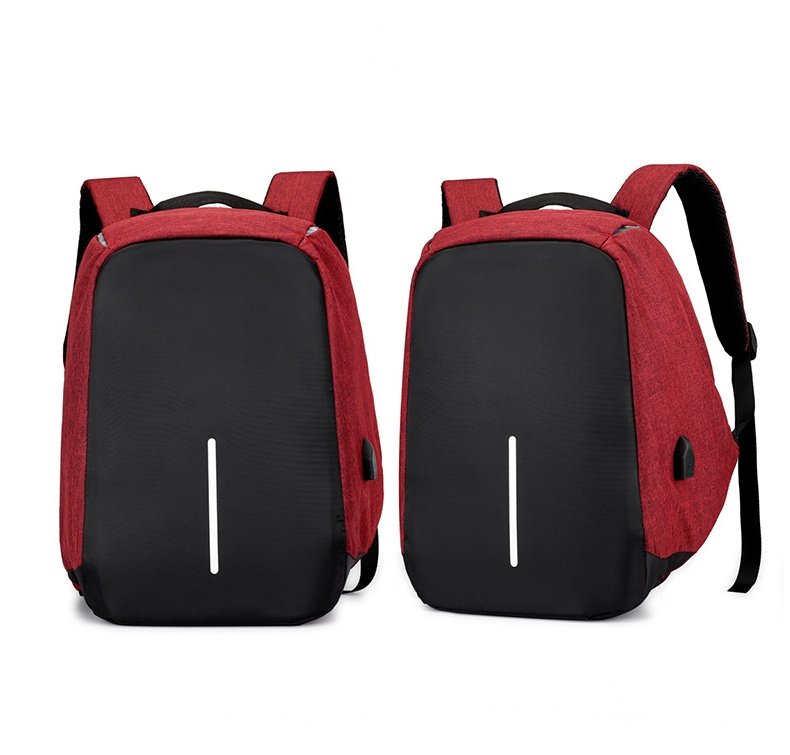Multi-Functional Water Resistant USB Charging Computer Notebook Backpack Bag - Image 6