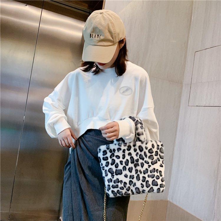 Leopard Tote Chain Shoulder Crossbody Bag - Image 58