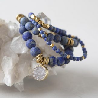 Bracelet,Lapis Lazuli Gemstones,
