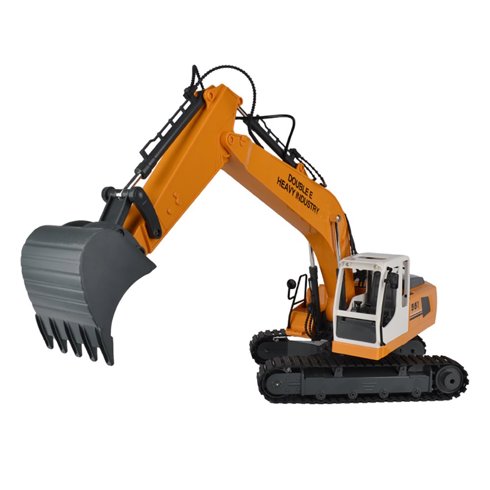 Double E E561-003 RC Excavator Alloy 3 In 1 Engineer Robot Car With Metal Bucket And Dig Hand - Image 2