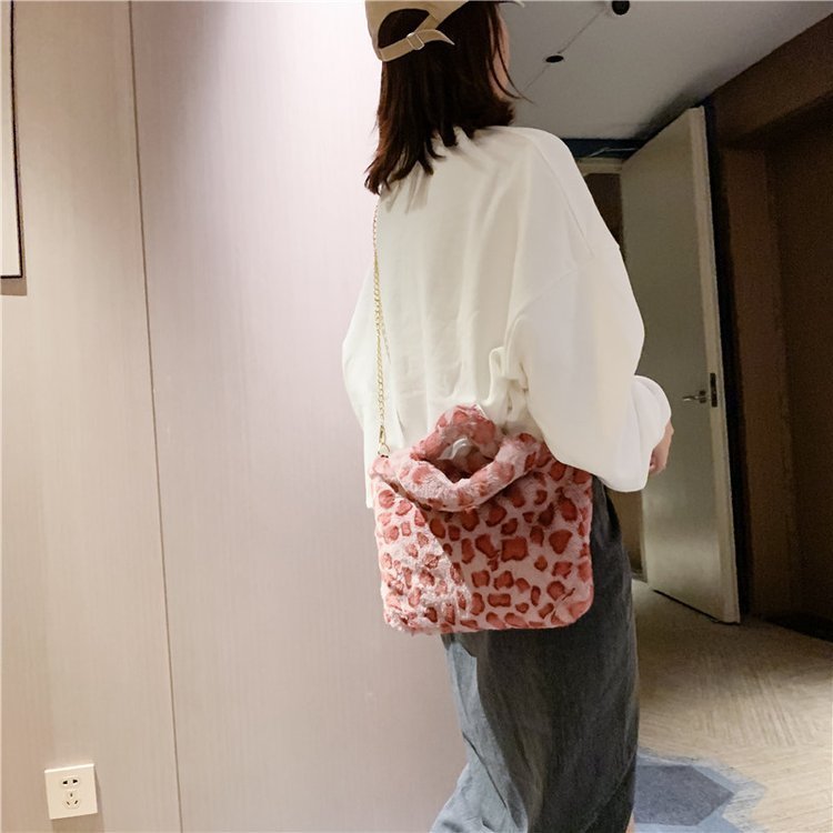 Leopard Tote Chain Shoulder Crossbody Bag - Image 64