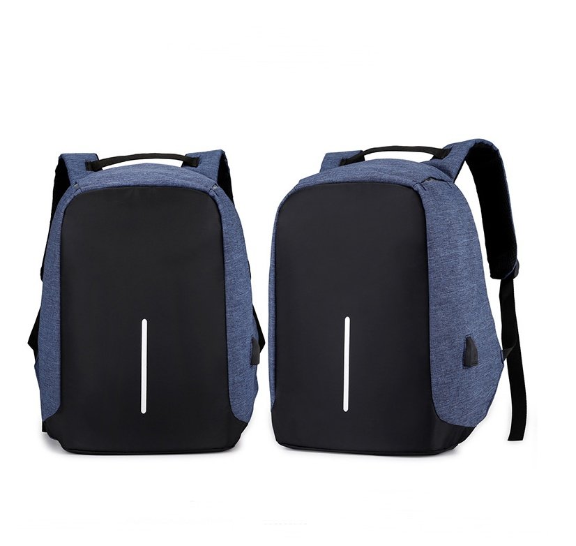 Multi-Functional Water Resistant USB Charging Computer Notebook Backpack Bag - Image 5