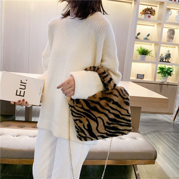 Leopard Tote Chain Shoulder Crossbody Bag - Image 54