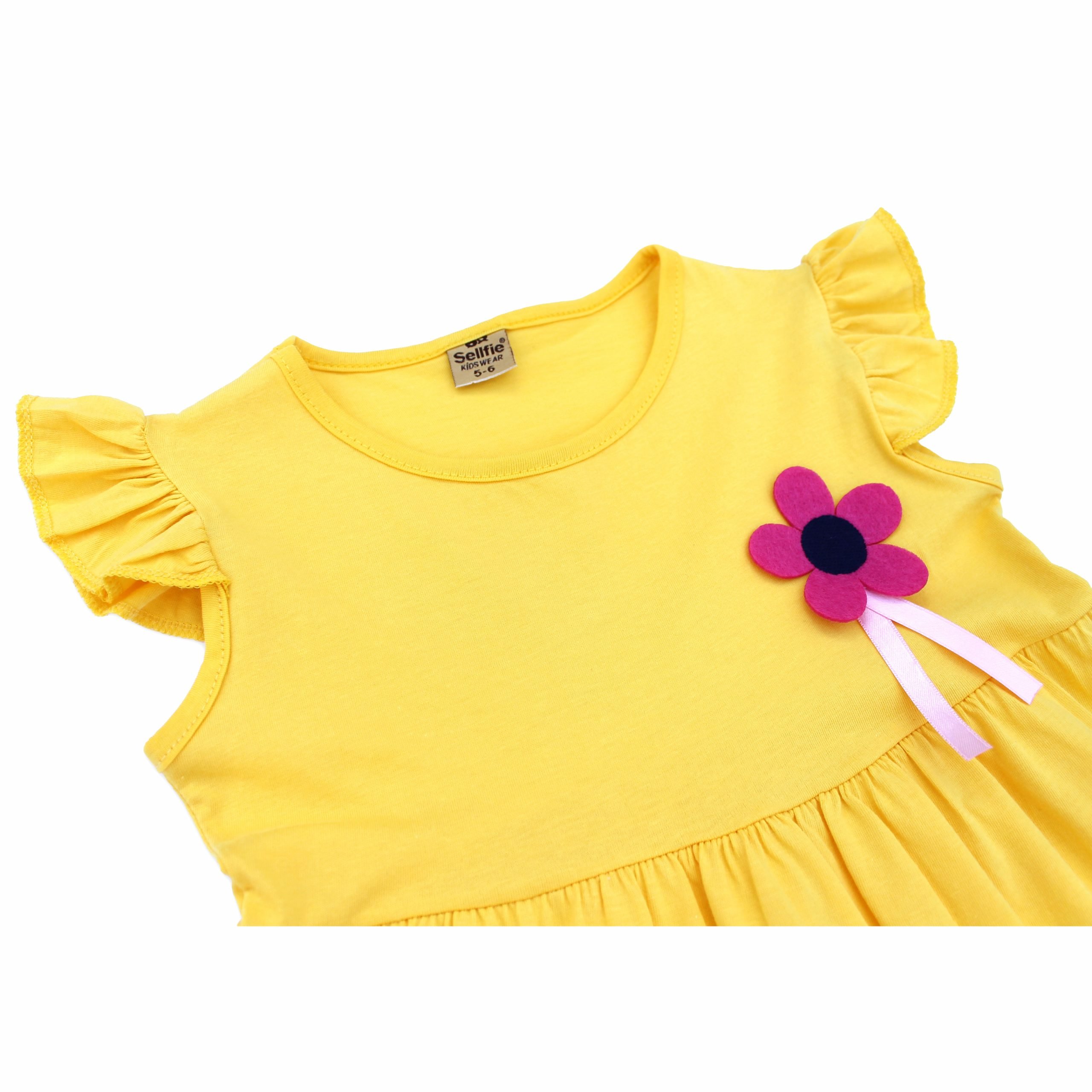 Girls Cotton Floral Dress for Summer - Image 11