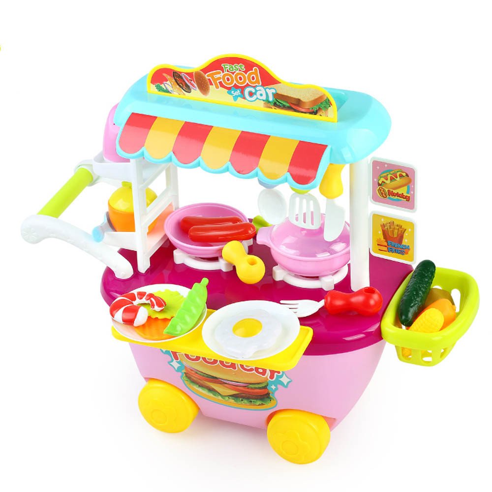 34PCS Children Kitchen Play Educational Toys Food Toys - Image 2