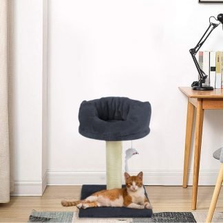 Cat Tower Kittens Pet Play House Cat Activity Tree Condo Scratching Sisal Post