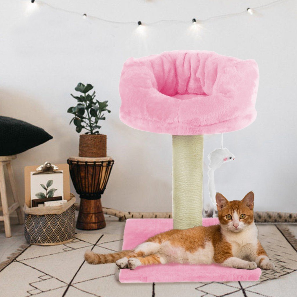 Cat Tower Kittens Pet Play House Cat Activity Tree Condo Scratching Sisal Post - Image 2