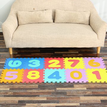 0-9 Math Pattern EVA Foam Floor Jigsaw Puzzle Toy Mat for Living Room Bathroom Kitchen - Image 11