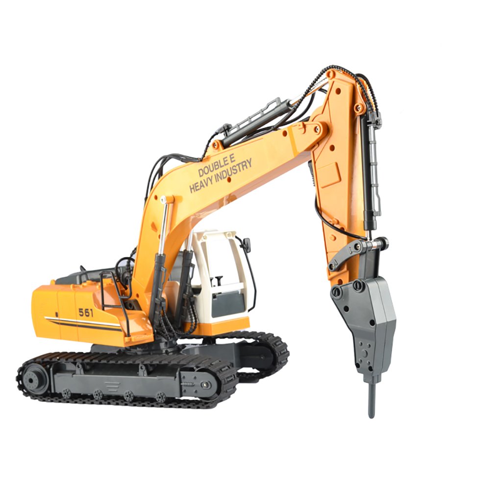 Double E E561-003 RC Excavator Alloy 3 In 1 Engineer Robot Car With Metal Bucket And Dig Hand - Image 3