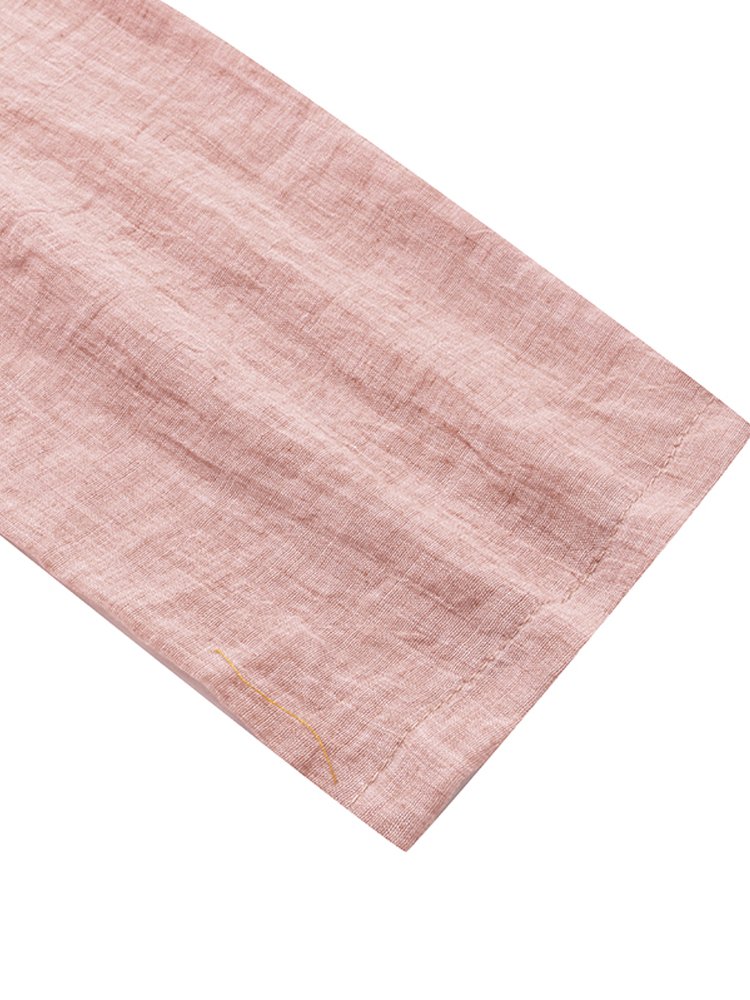 Irregular Crew Neck Casual Blouse