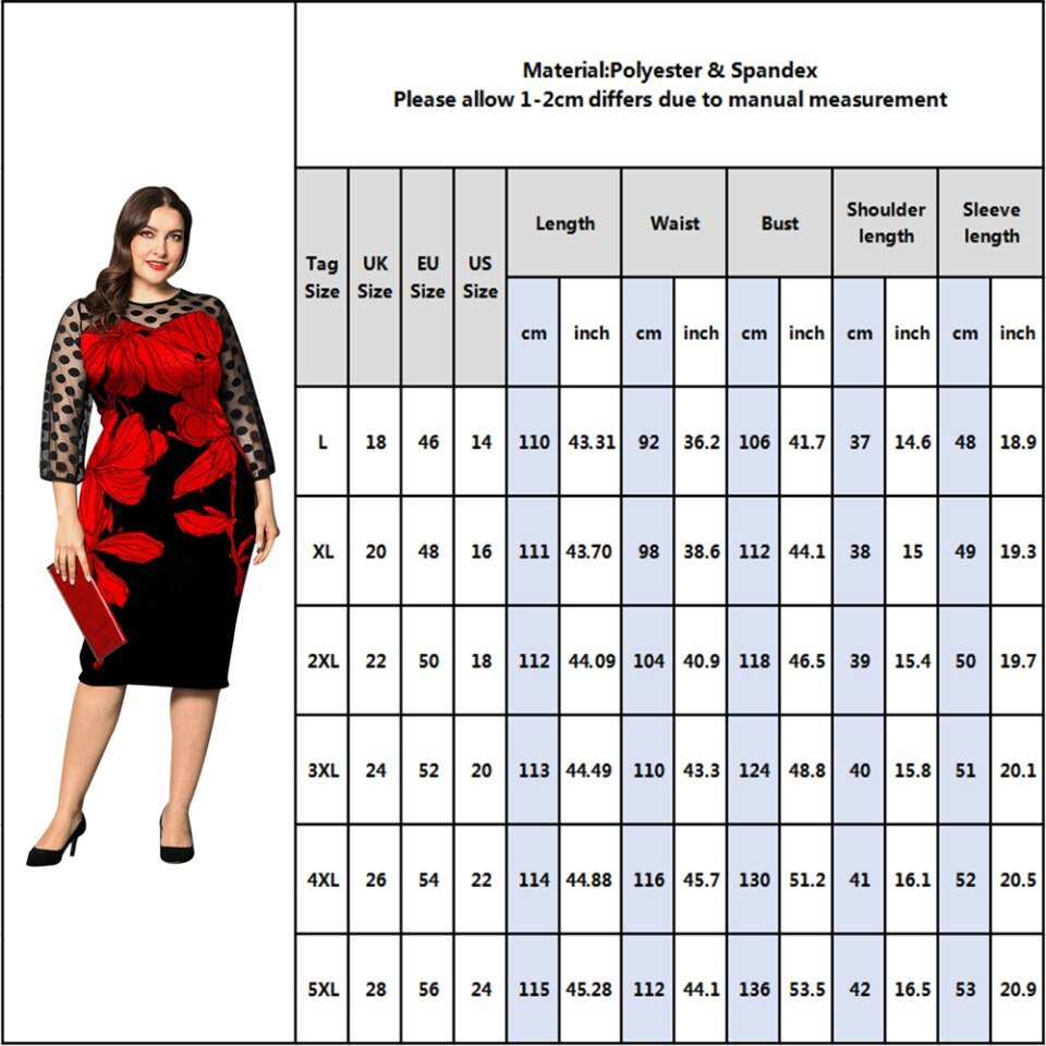 Elegant Dress Women Floral Print Mesh Patchwork 3/4 Sleeve Bodycon Streetwear - Image 2