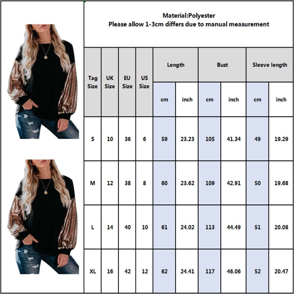 Sweater Top Lantern Long Sleeve - Image 3