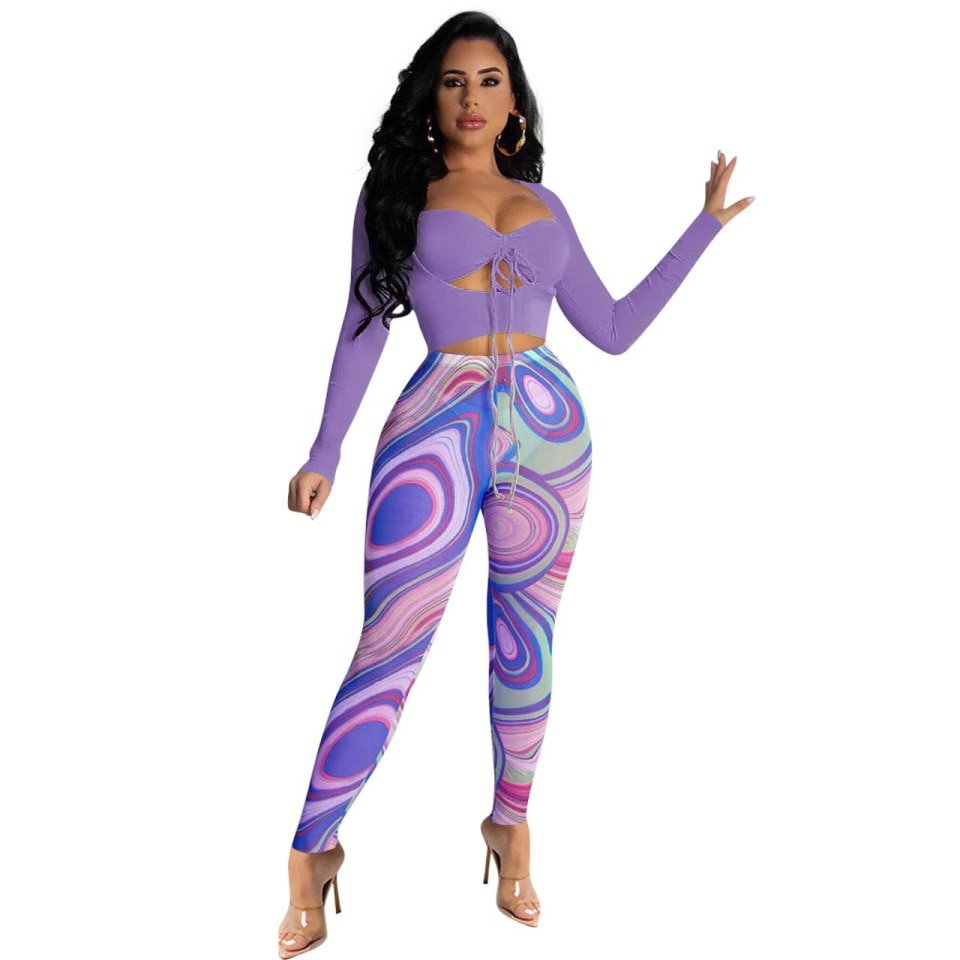 Two Piece Set Outfits Clothing,multiple colors - Image 2