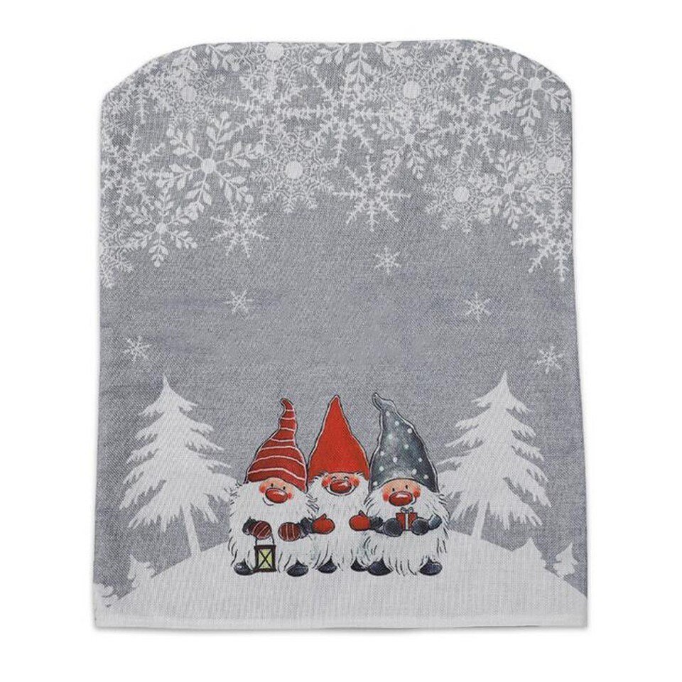 Christmas Chair Covers Santa Claus Hat Christmas - Image 2