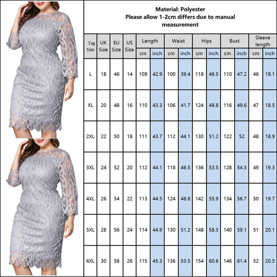Elegant Dress Women Floral Print Mesh Patchwork 3/4 Sleeve Bodycon Streetwear - Image 9