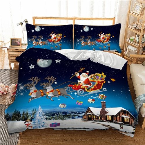 Christmas Bedding Set 3D T - Image 7
