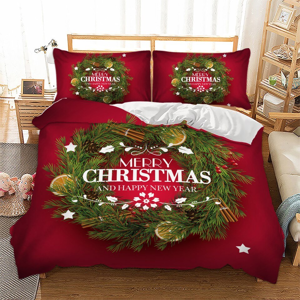 Christmas Bedding Set 3D T - Image 5