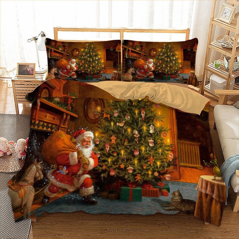 Christmas Bedding Set 3D T - Image 2