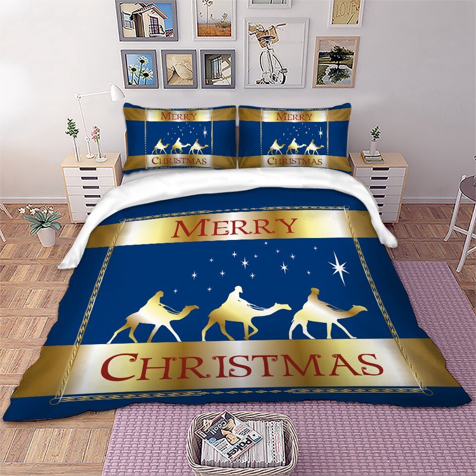 Christmas Bedding Set 3D T - Image 10