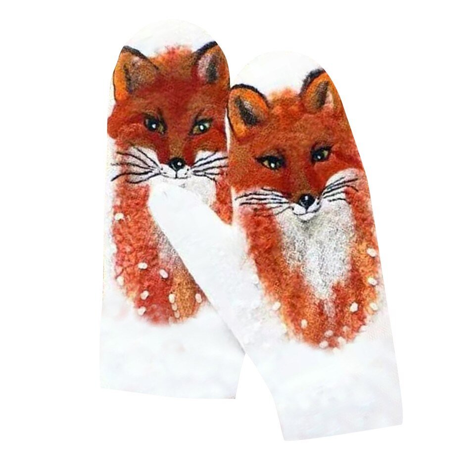 Gloves Cute Animal Print - Image 6