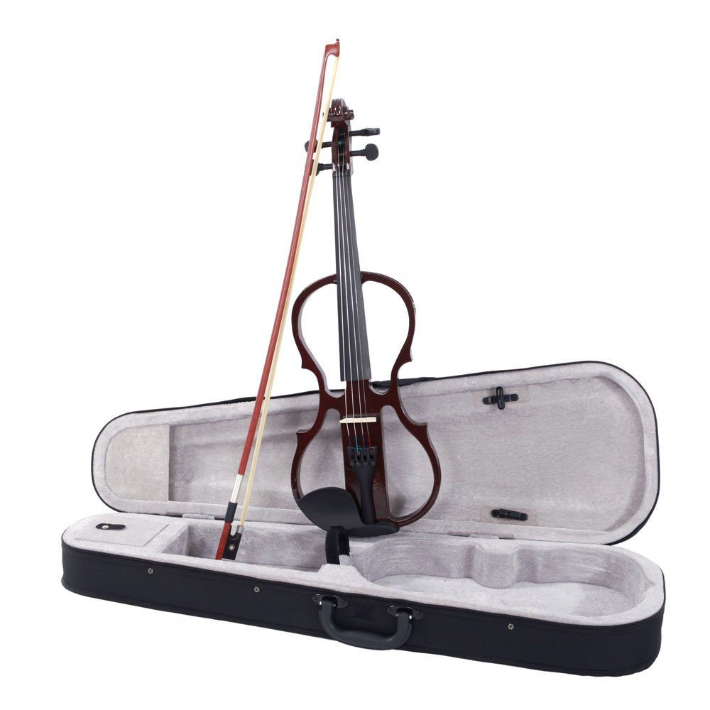 Electric Silent Violin Case Bow Rosin - Image 2